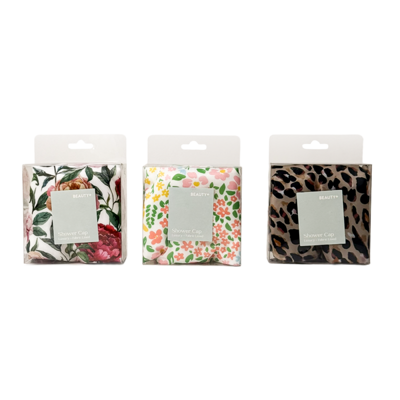 Shower Cap - Luxury - Fabric Lined