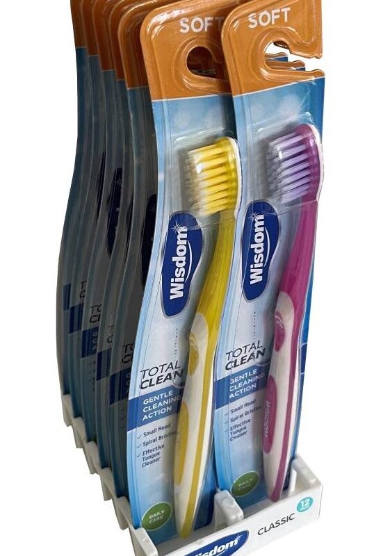 Wisdom - Toothbrush - Soft -Sensitive - [Pack x 12]