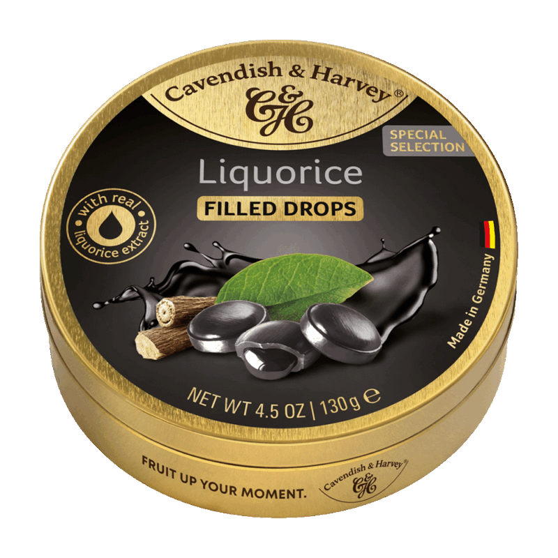 C&H - Licorice Drops - Travel Tin - 130g (12)