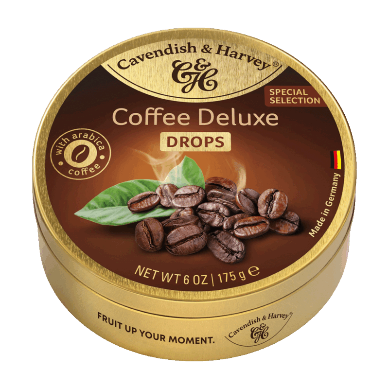 C&H - Coffee Deluxe Drops - Travel Tin - 175g (10)