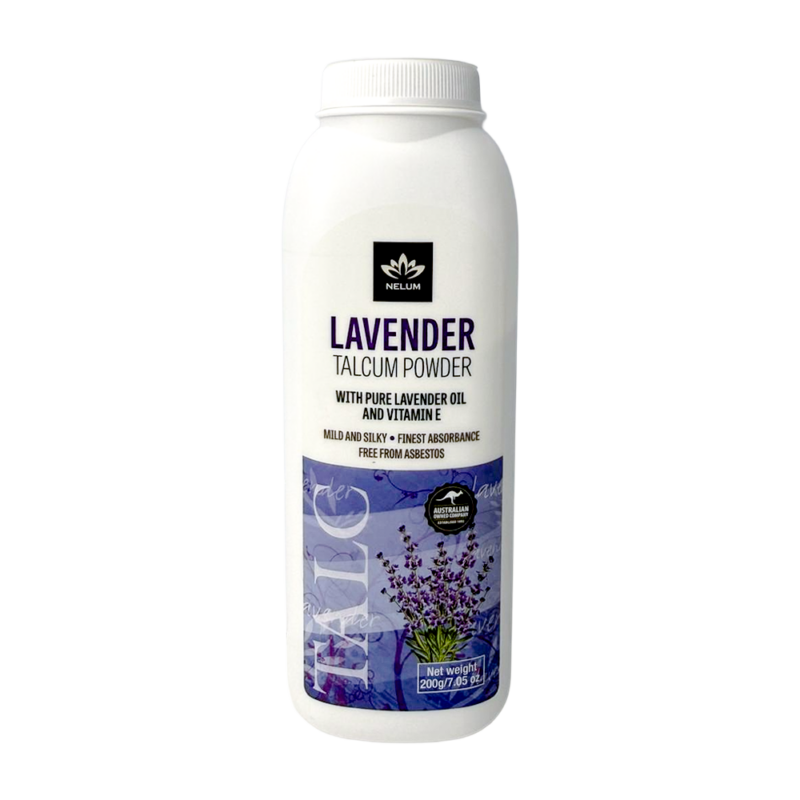 Nelum - Talcum Powder - Lavender - 200g - [Pack x 6]