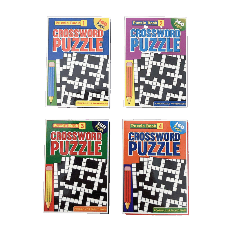 Crossword Puzzle Book 160pg A5 [4]