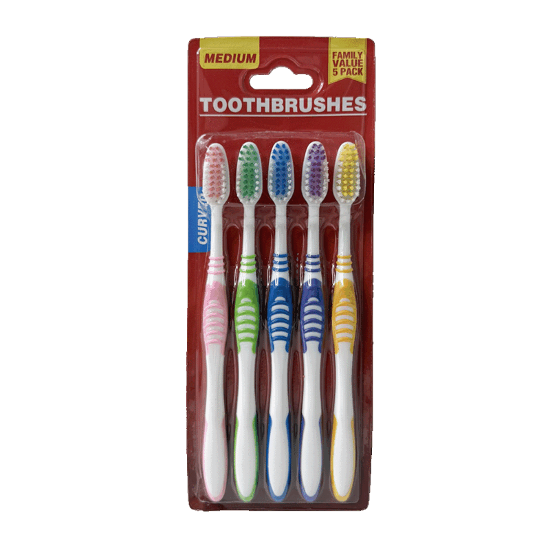 Toothbrush - Medium - Pack x 5