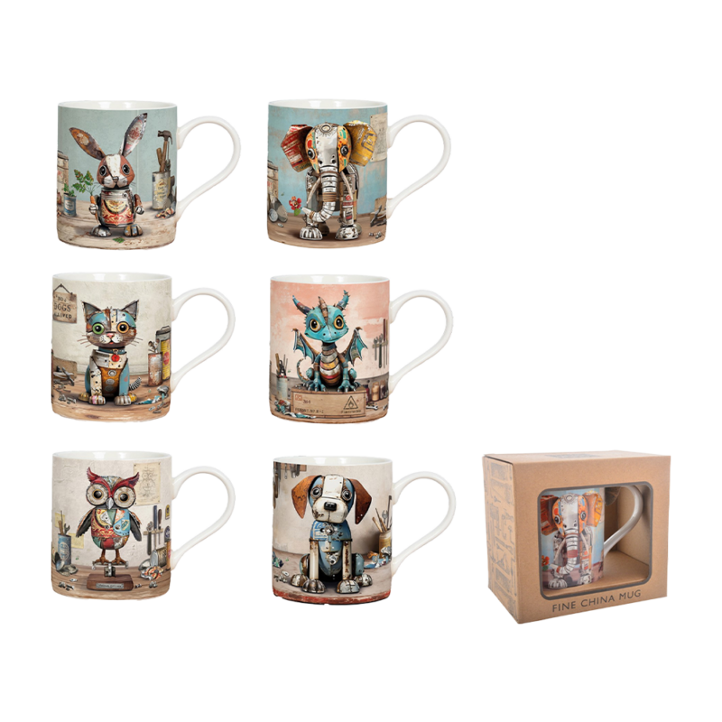 Bug Art Scraps Mug [6]