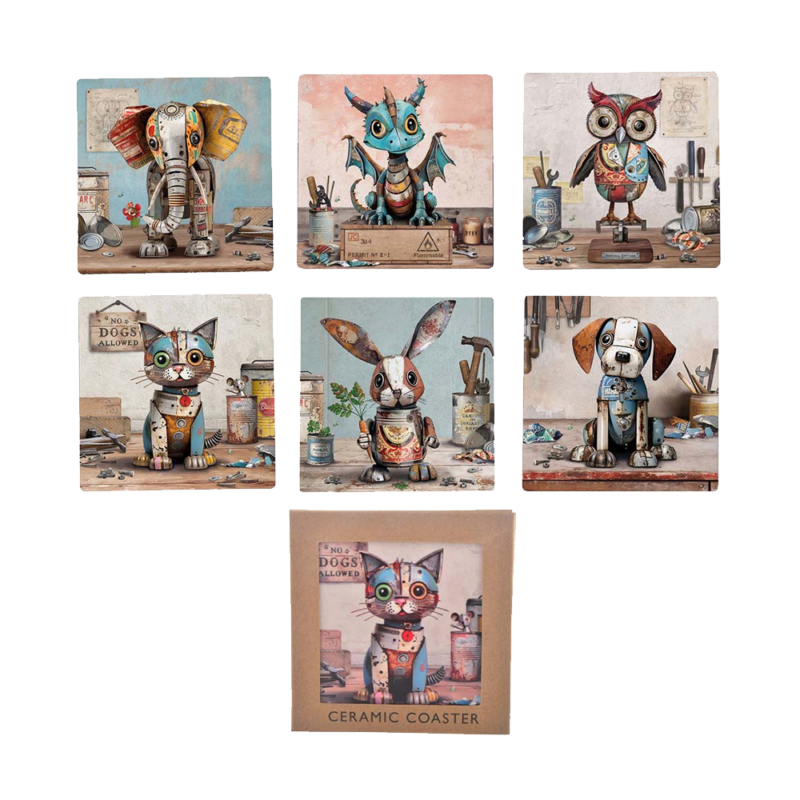 Bug Art Scraps Coaster [6]