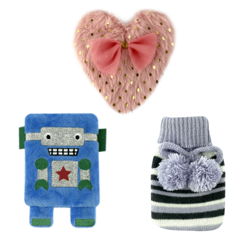 Mini Hottie - Snap & Heat - Heart, Robot, Stripe - [Pack x 12]