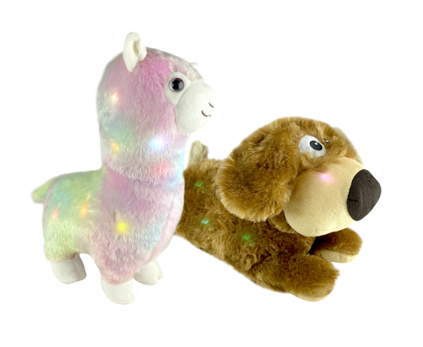 Hot Spot Light Up Pets - Llama, Dog [Pack x 6]