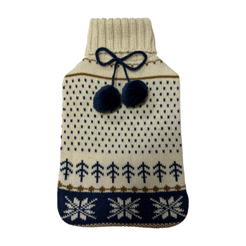 Hot Water Bottle Cover - Knit - Nordic
