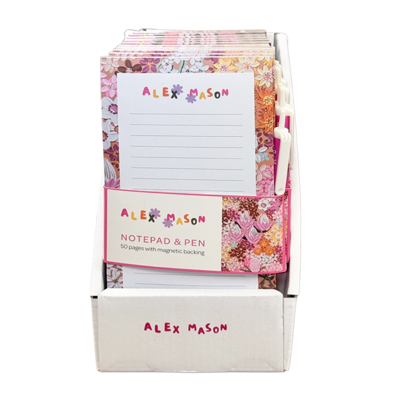 Alex Mason Notepad & Pen [12]