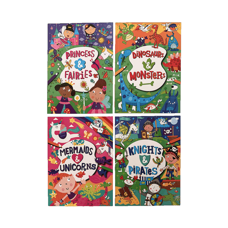 Kids Colouring & Activity Book  - 270mm x 195mm -  48pg [4]