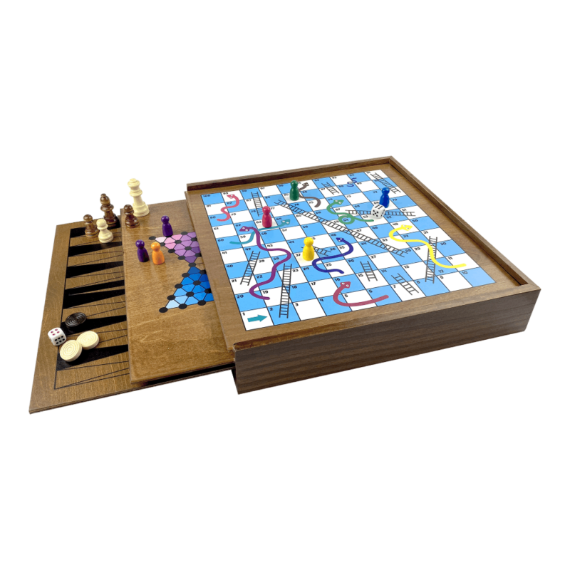 AG - 7-in-1 Board Game Set - [6]