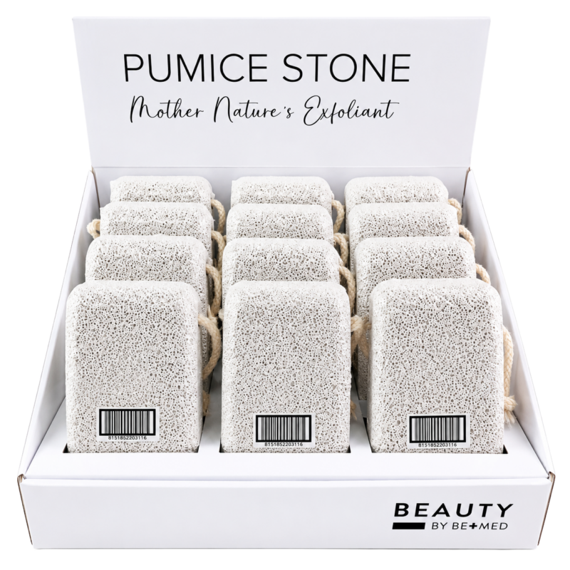 Pumice Stone - Display x 12 - Beauty+