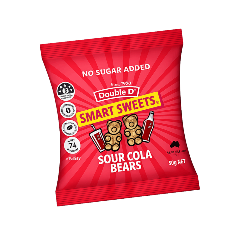 Double D - Smart Sweets Sour Cola - 50g (12)