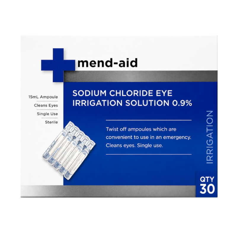 Sodium Chloride Eye Irrigation Solution 0.9% 15ml x 30