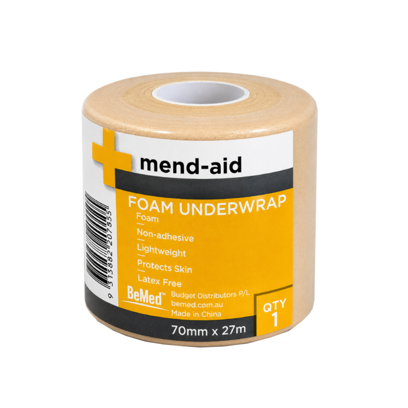 Underwrap Foam - 70mm x 27m - Mend-Aid