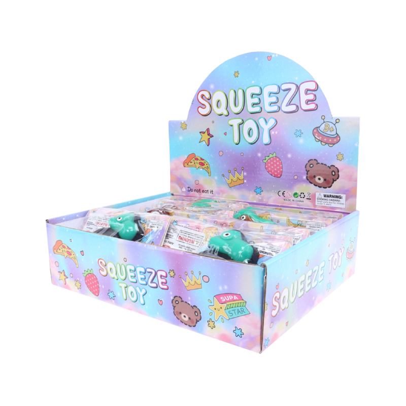 Squeeze Toy - 8 Assorted Characters
