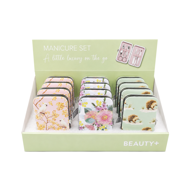 Manicure Set - 6 Pce - Tray x 12 - Beauty+