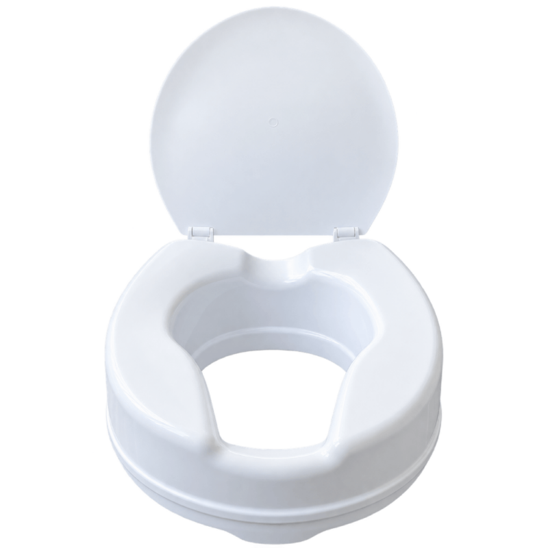 Toilet Seat Raiser with Lid