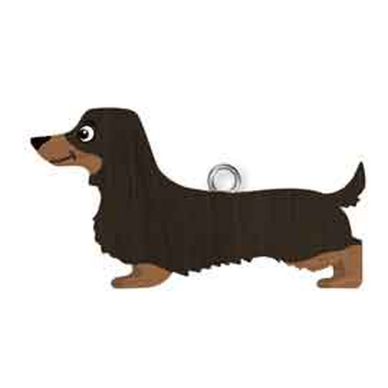 Dachshund Key Ring Pk x4