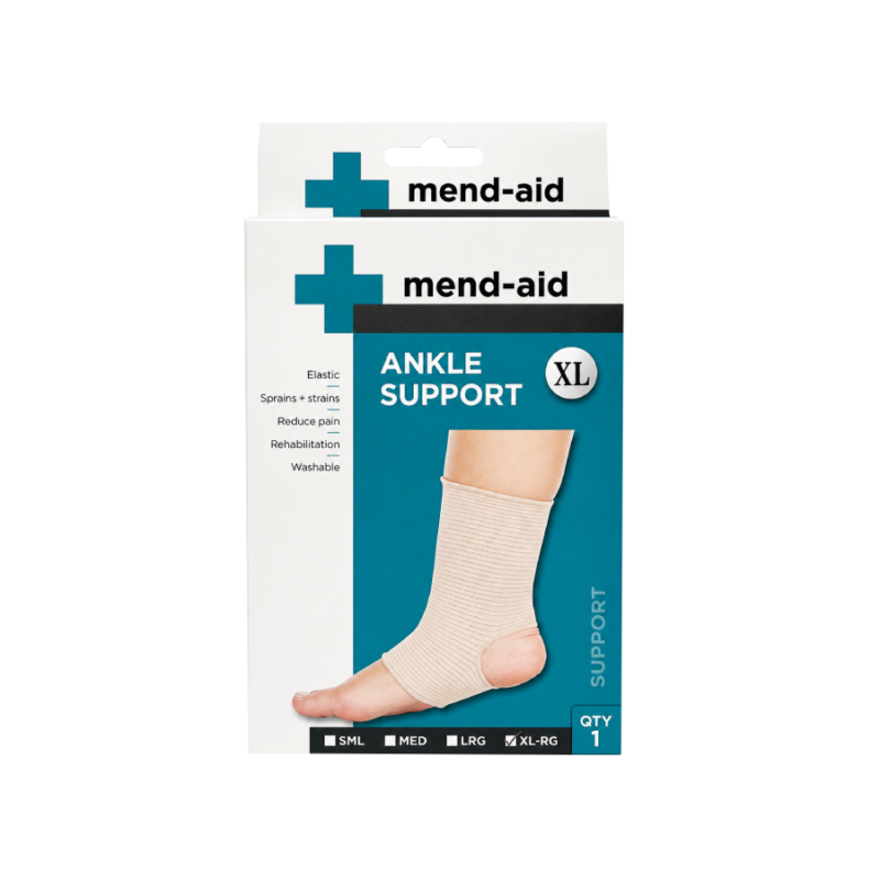 Mend-Aid - Elastic Ankle Support - Extra-Large