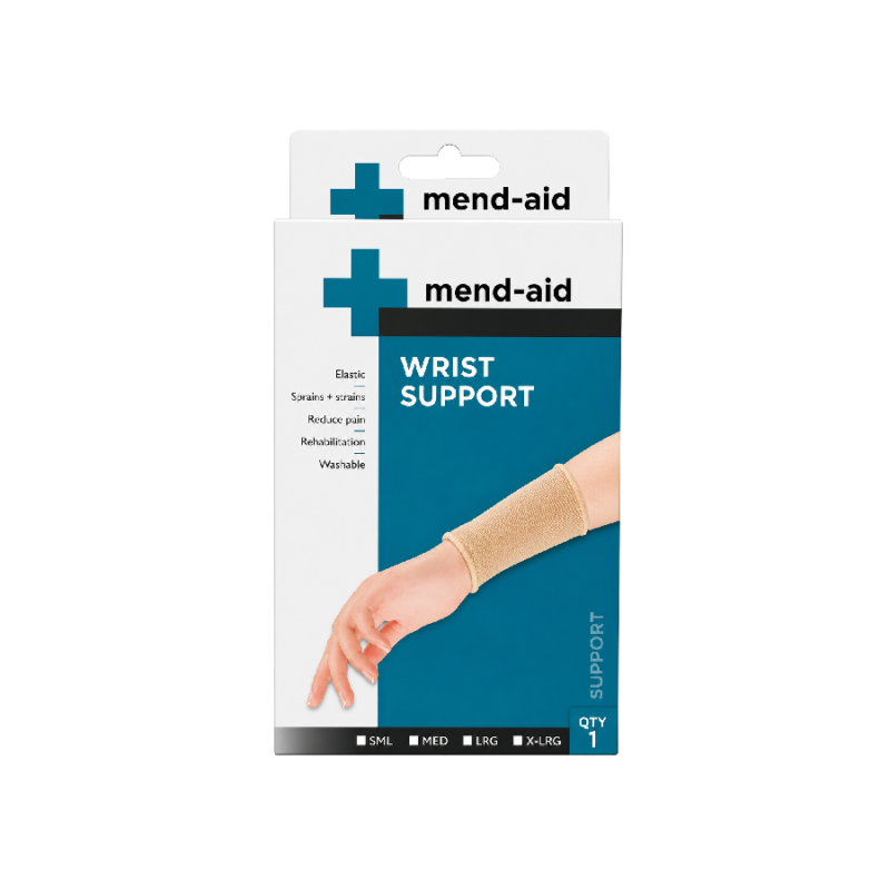 Mend-Aid - Elastic Wrist Support - Extra-Large