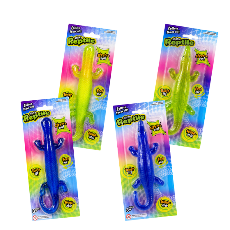 Sticky Reptile Stretch Toys - Lizard - Crocodiles [4]