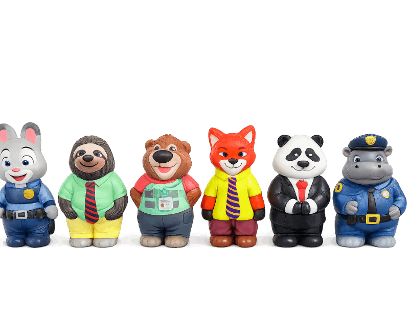Squishy Squeeze Animal Buddies [12]