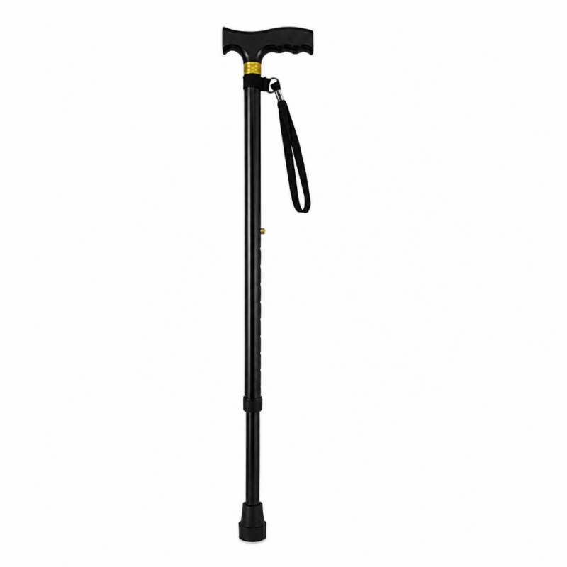 Walking Stick - Adjustable - Black