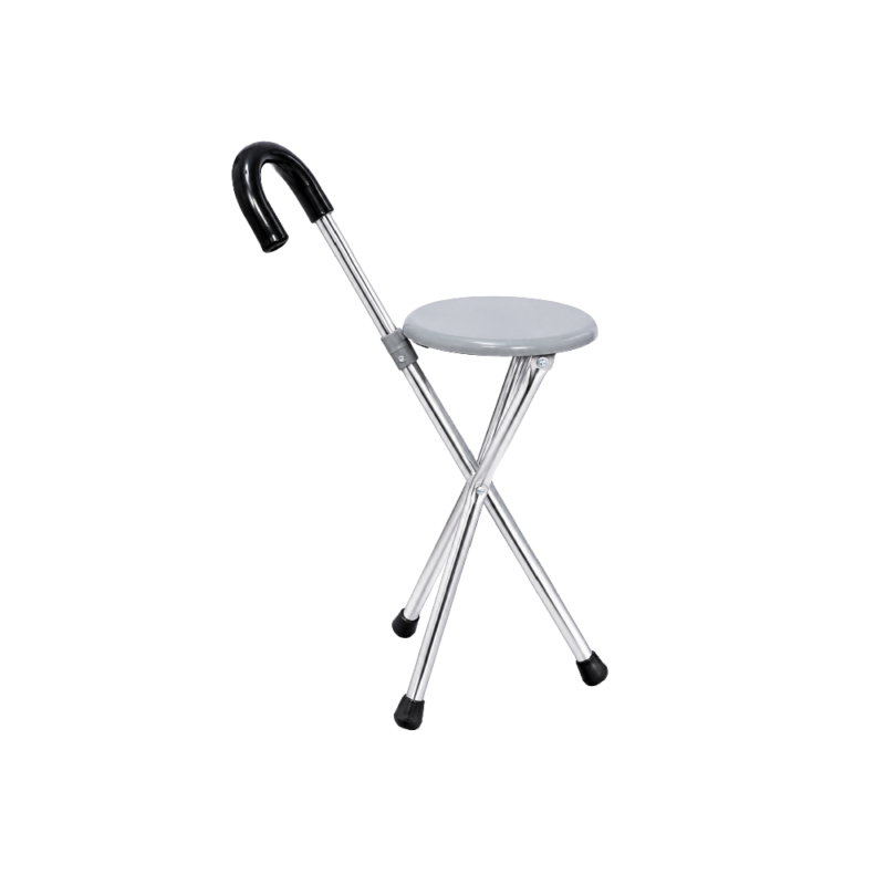 Walking Stick - Foldable - with Seat