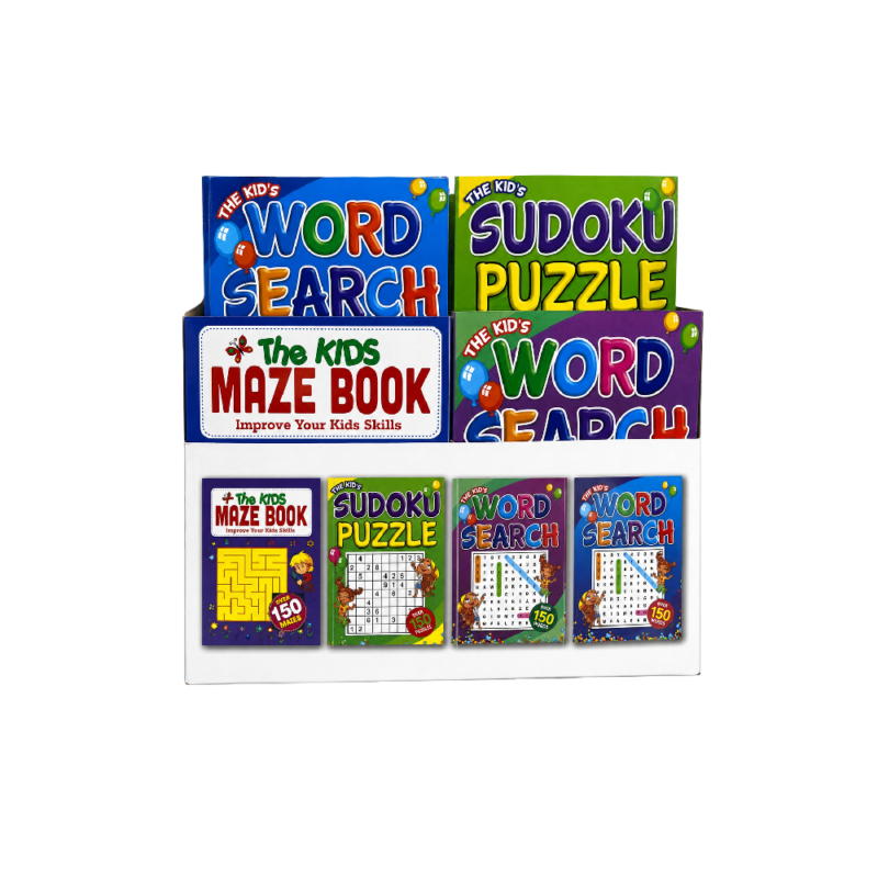 Kids Puzzle Books - Vol 2 - 145mm x 105mm - [Display x 24]