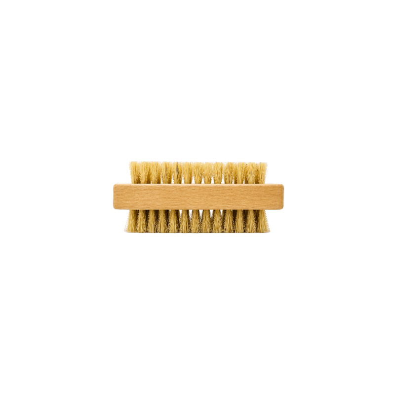Double Sided Nail Brush - Natural Bristle - Beauty+