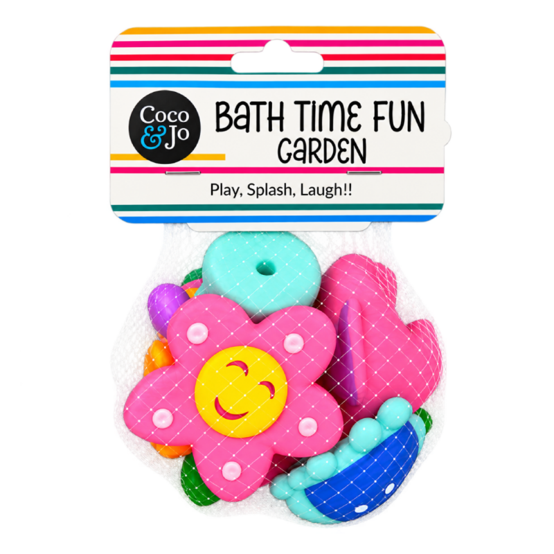 Coco & Jo Bath Time Fun - Garden - 5 Pce