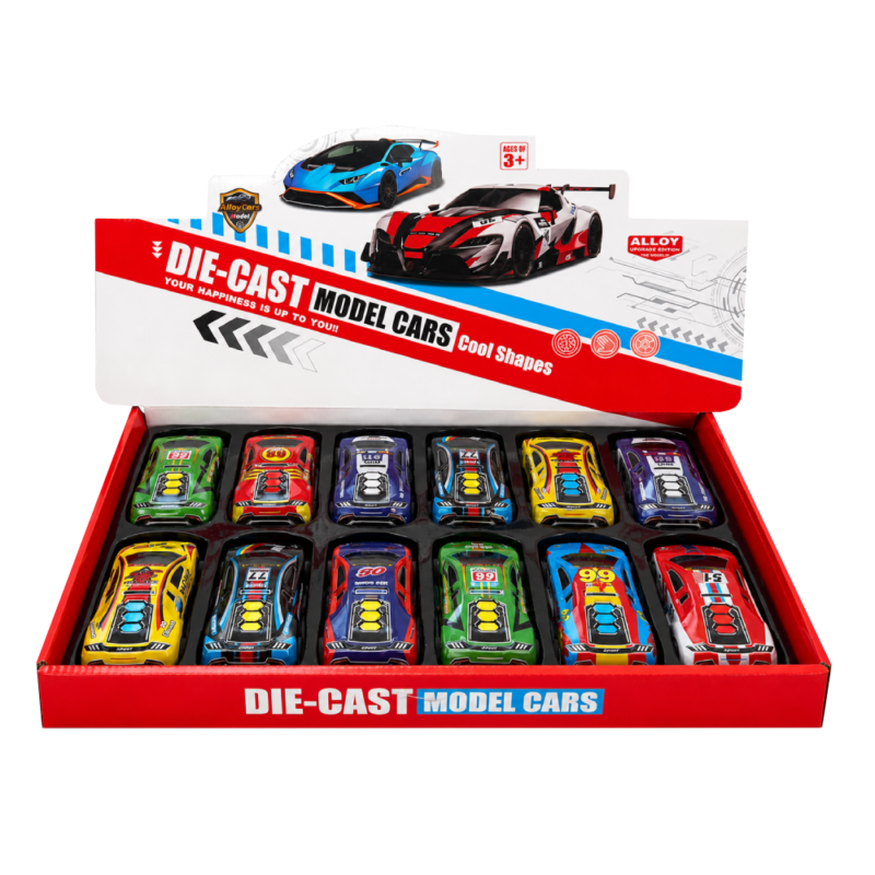 Die Cast Model Cars - Pull Back [12]