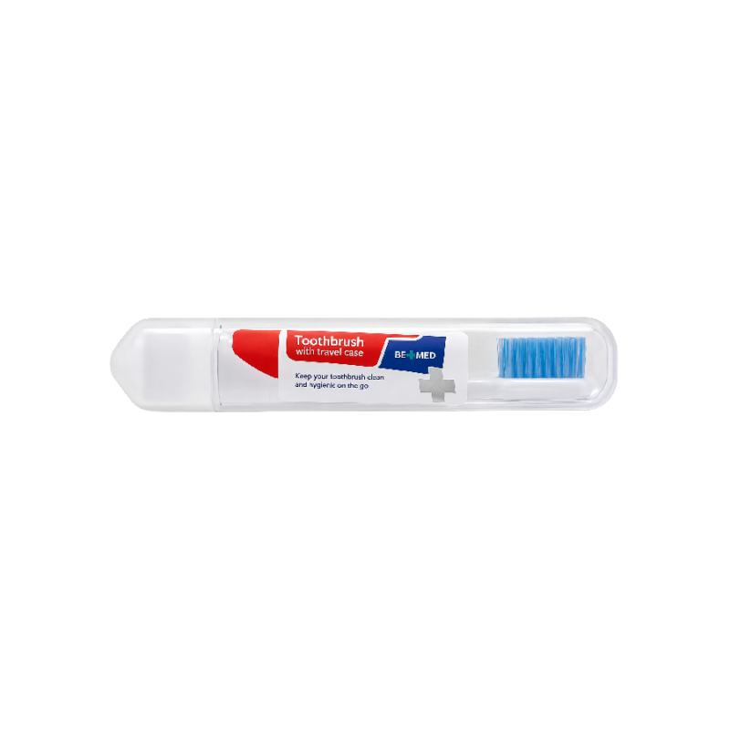 Travel Toothbrush + Toothpaste Set