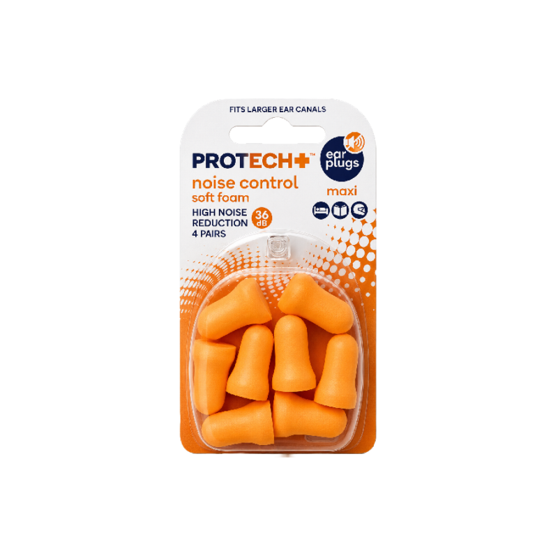 Protech Earplugs - Maxi - 4 Pairs (8)
