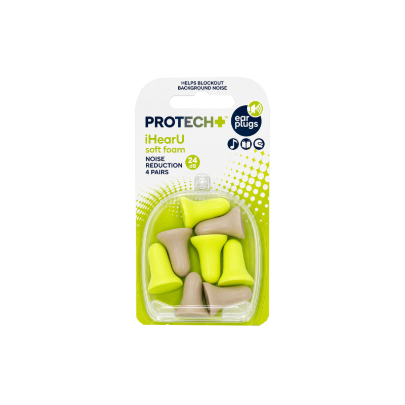 Protech Earplugs - I Hear U - 4 Pairs (8)
