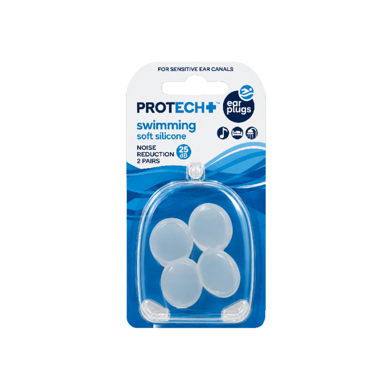 Protech Earplugs - Silicone - 2 Pairs (8)