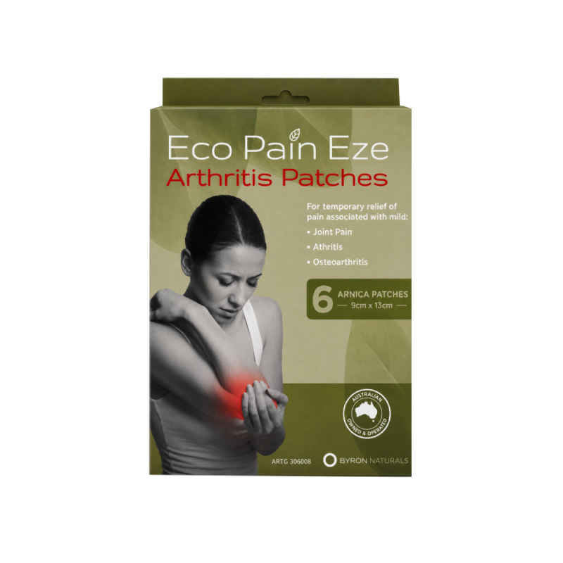 Eco Pain Eze - Arthritis Patches - 6 Patches - 9cm x 13cm (6)