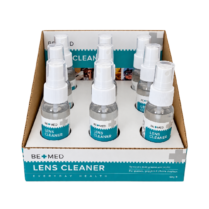 Lens Cleaner - 30ml - Display x 9 - Bemed