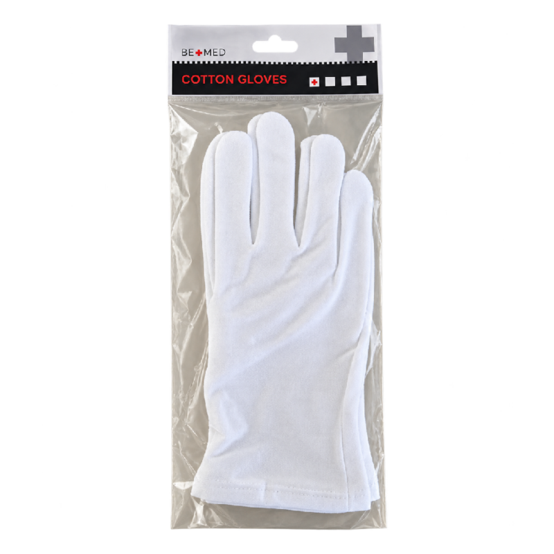 Cotton Glove - Small - 1 Pair - Bemed