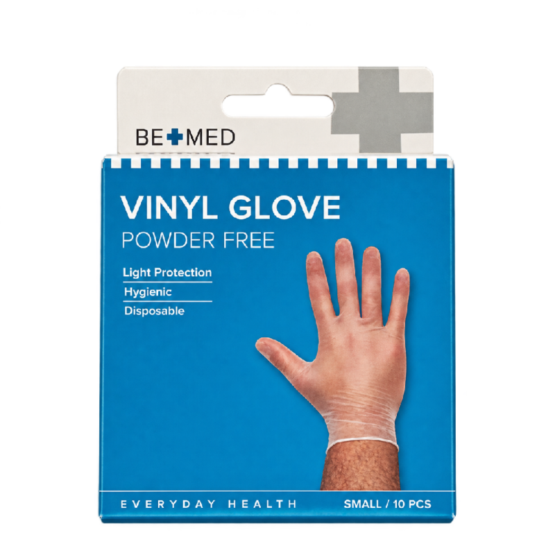 Vinyl Glove Powder Free - Sml - 10 Pcs