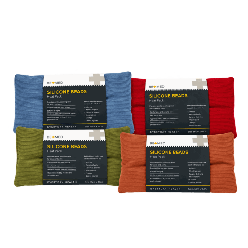 Silicone Beads Heat Pack - Corduroy - 36cm x 16cm - Bemed