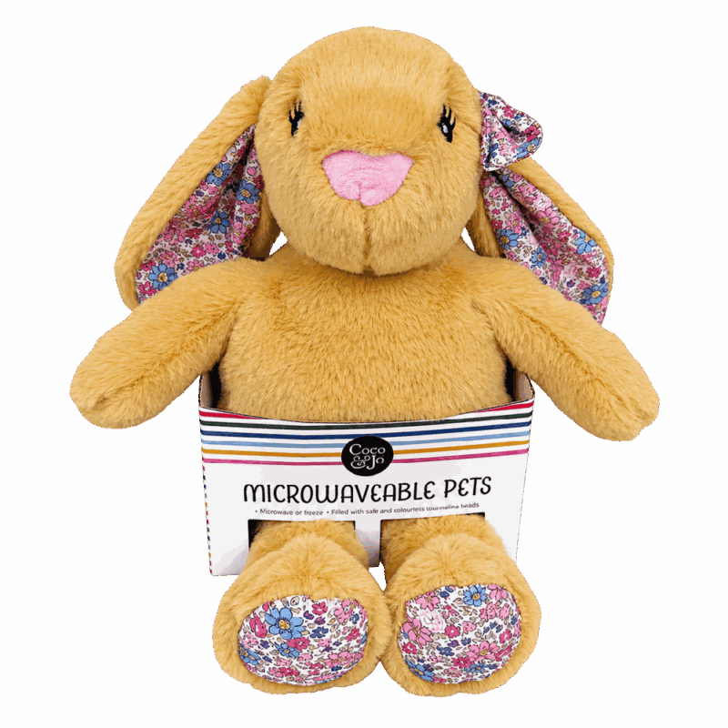 Coco & Jo - Kids Microwaveable Pets - Bunny