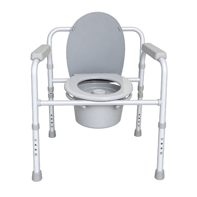 3 In 1 Commode - with Foldable Pail