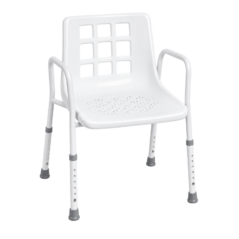 Shower Chair with Arms Adjustable