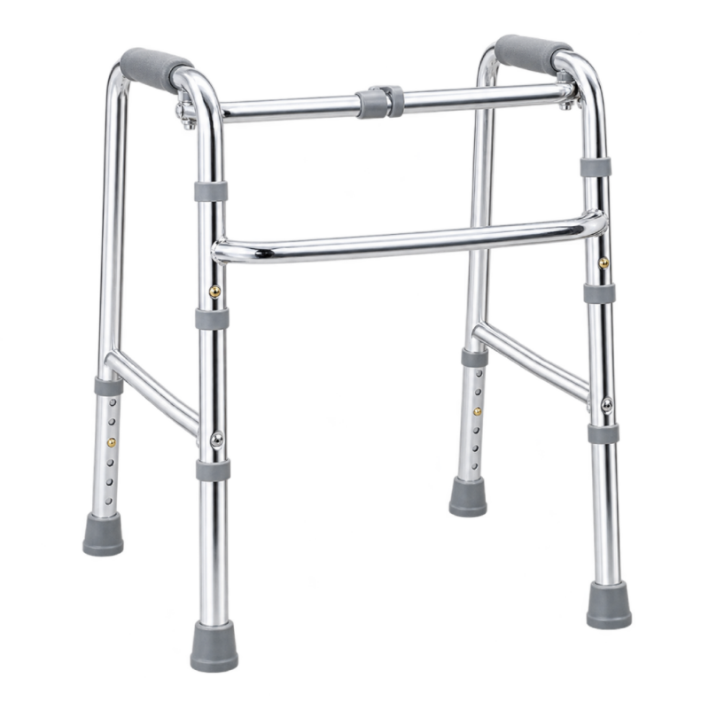 Folding Walking Frame - Silver - 25mm