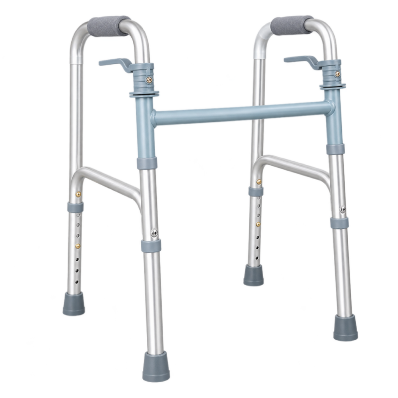 Folding Walking Frame with Trigger Handle