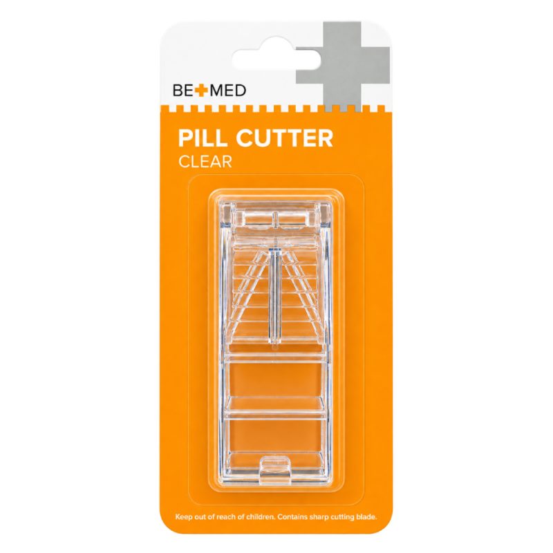 Pill Cutter - Clear - Bemed
