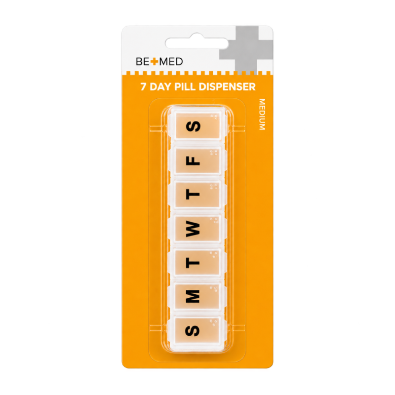Pill Dispenser - 7 Day - Medium - Bemed
