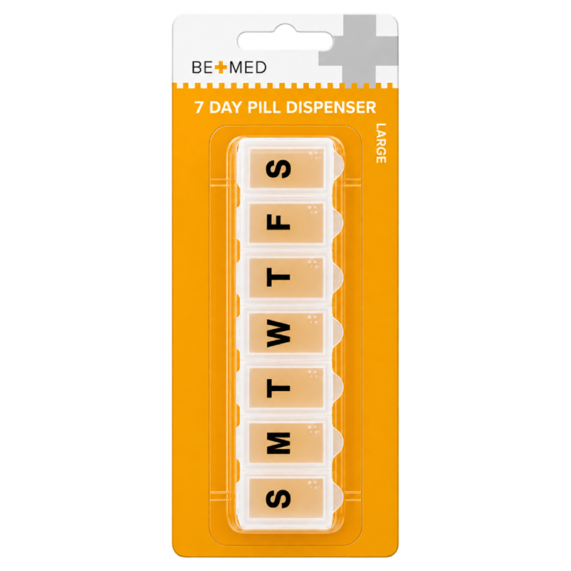 Pill Dispenser - 7 Day - Large - Bemed